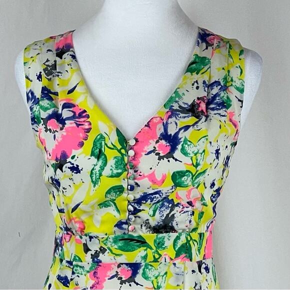 Anthropologie Esley Floral Lace Boho CottageCore Dress NWOT - Picture 3 of 12